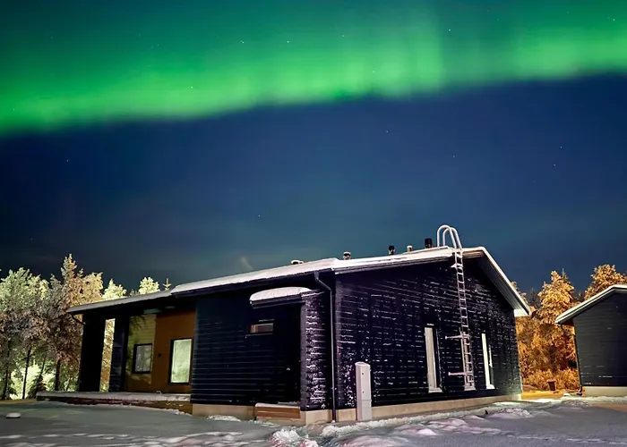 וילה Aurora Sky With Private Sauna *