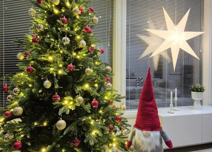 וילה Aurora Sky With Private Sauna רובניימי