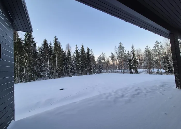 וילה Aurora Sky With Private Sauna רובניימי