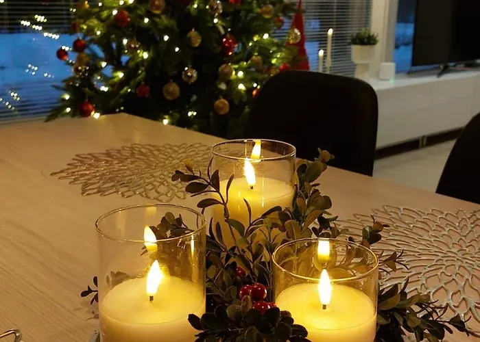 וילה Aurora Sky With Private Sauna *